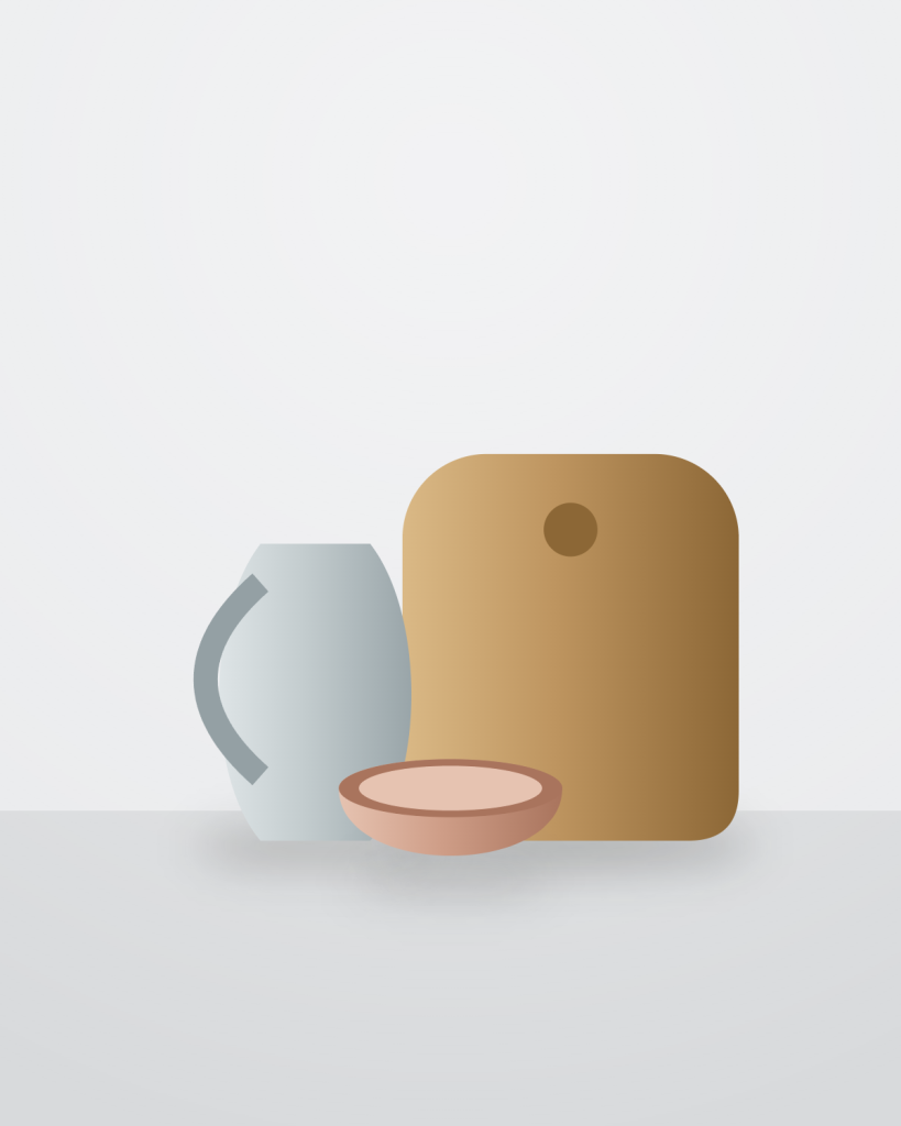 How to set a simple table