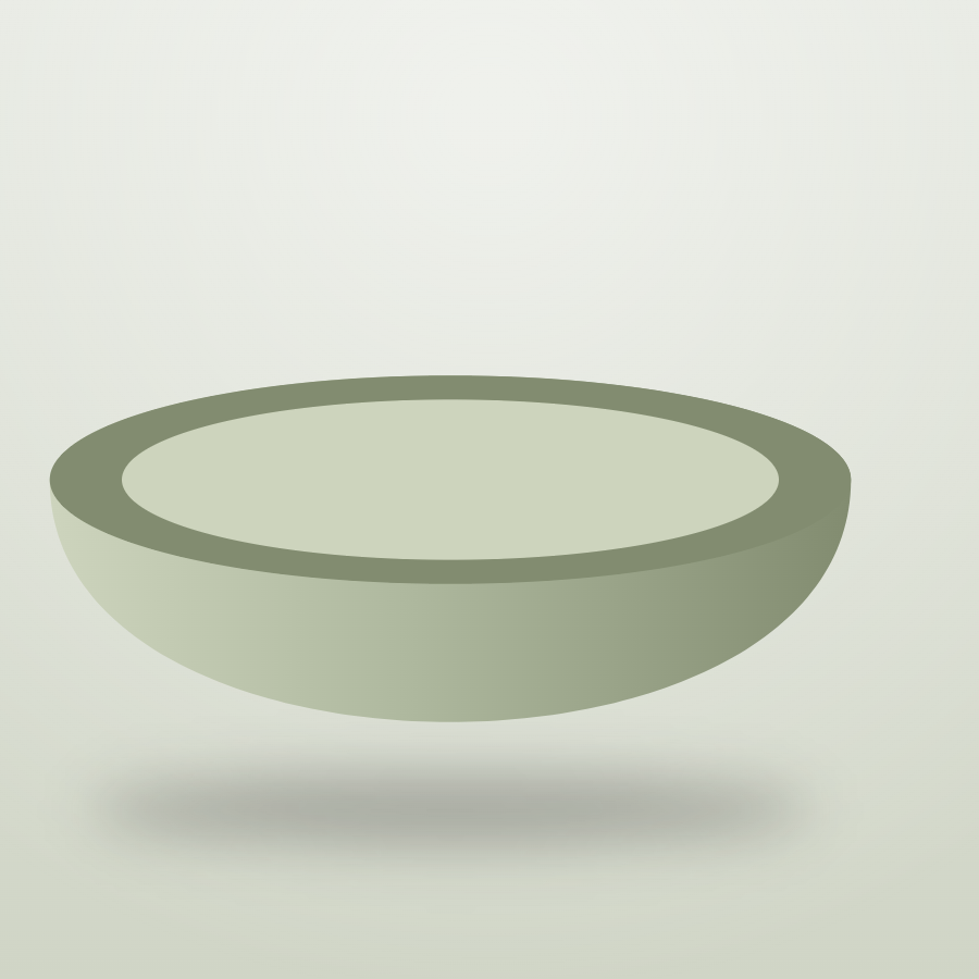 Reactive-Glaze Plate